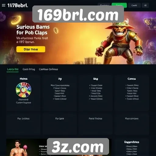 Sistema de bônus e promoções do 169brl.com