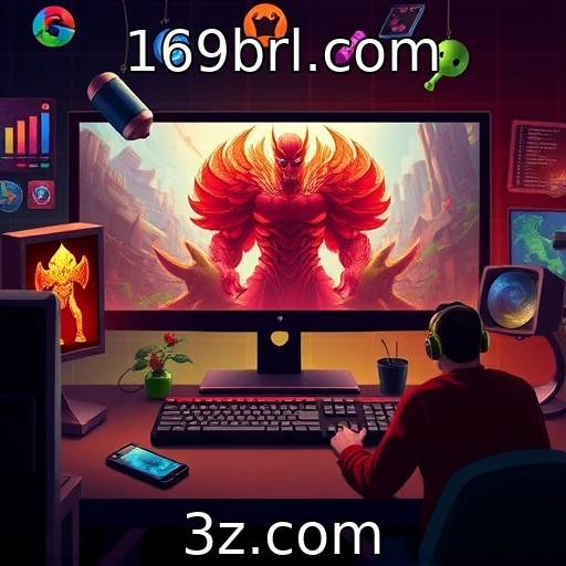 Crescimento do mercado de jogos online no Brasil