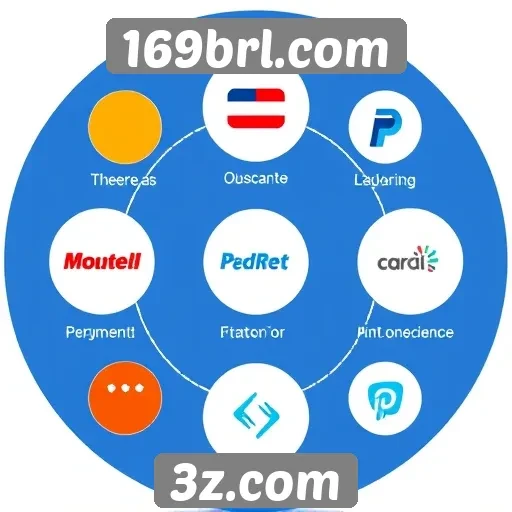 Métodos de pagamento aceitos no 169brl.com